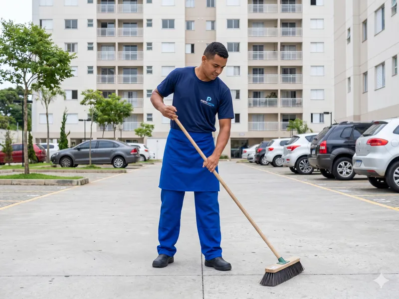 Limpeza área externa Portelimcon